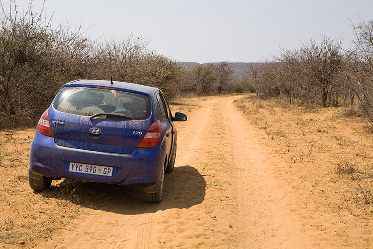Road to Old Palapye