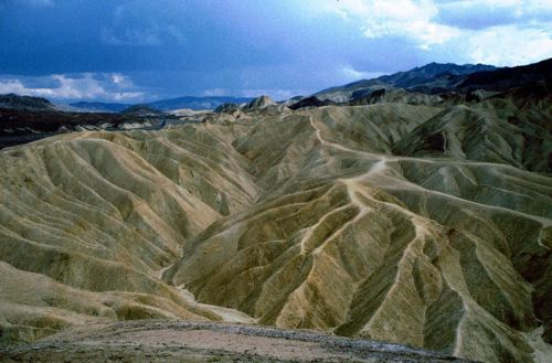 Desert Landscape in Death Valley