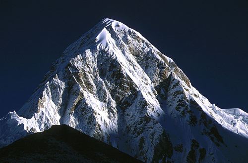Pumori and Kalapattar at first light