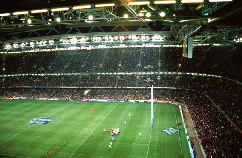 Wales v England, Millenium Stadium in Cardiff
