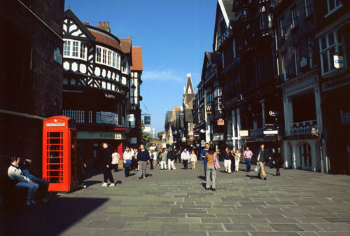 Eastgate Street in Chester