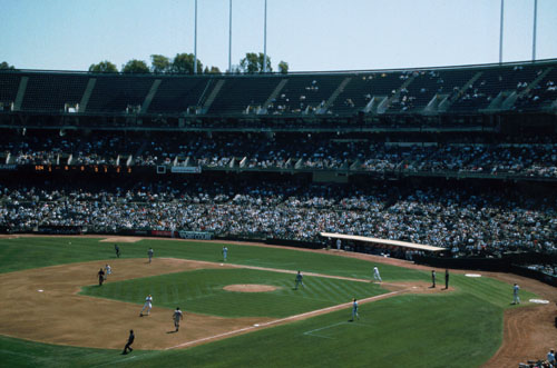 Baseball at Oakland Coliseum