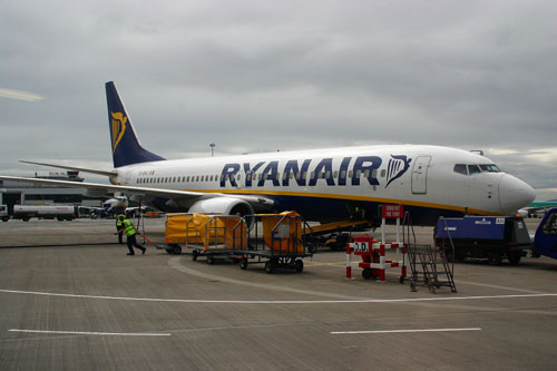 Ryanair Boeing 737, Dublin
