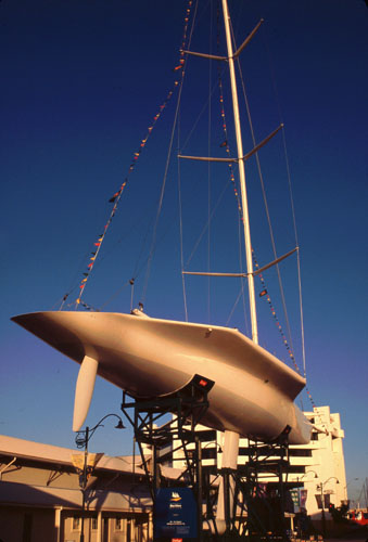 Americas Cup Yacht, Auckland