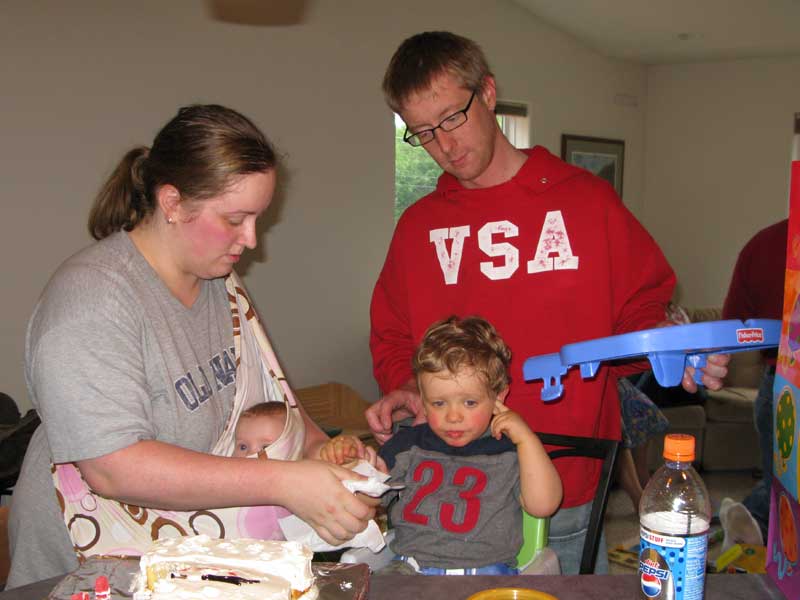 Davids 2nd Birthday Party