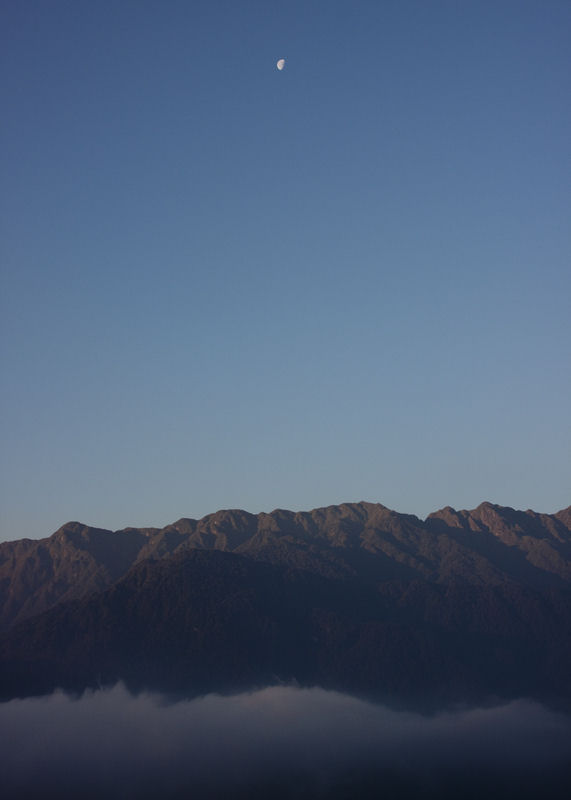 Sunrise from my hotel balcony