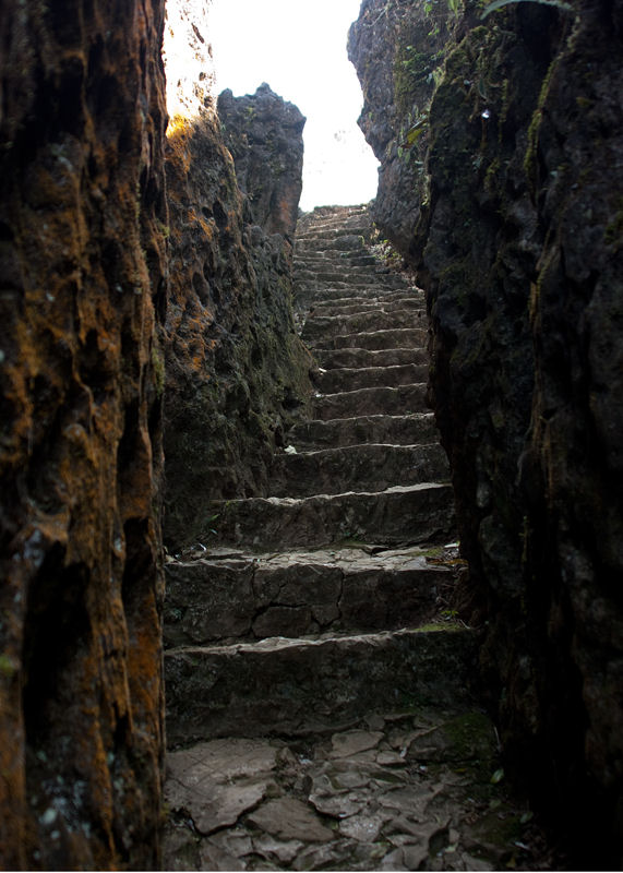 Trail at Hm Rồng (Dragon Jaw Mountain)