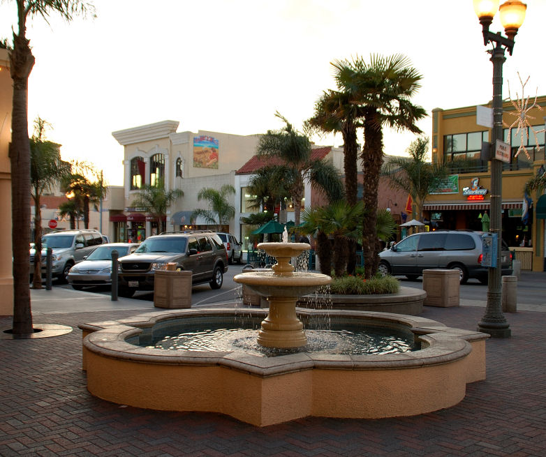 Fountain on Main Street