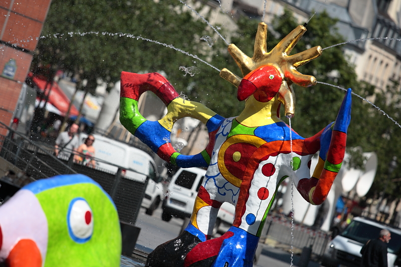 Fontaine Stravinsky - Beaubourg