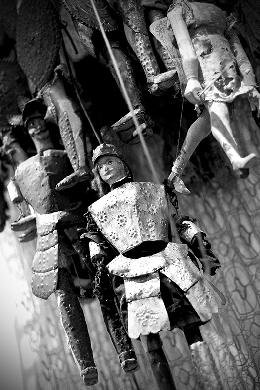 Sicilian puppets - Marella Ferrera Museum