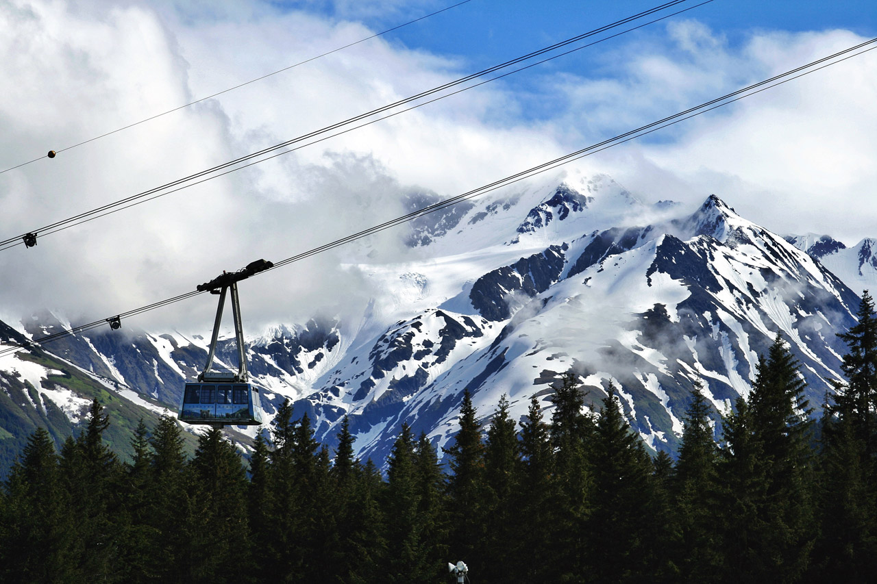 Alyeska Resort aerial tramway