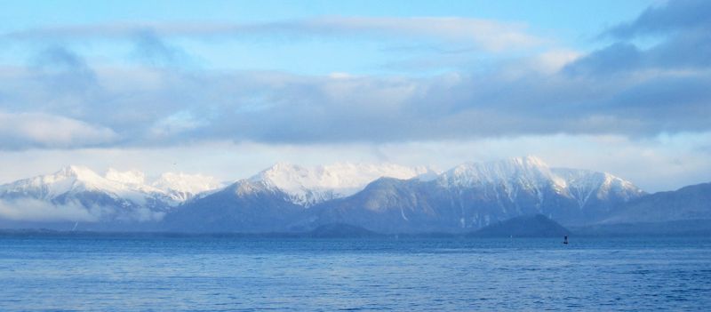 Frederick Sound and Mountains