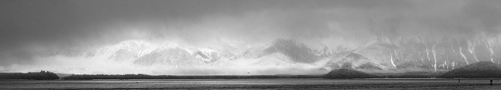 Mountains past Frederick Sound