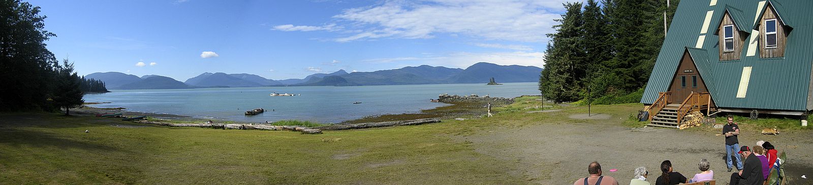 Camp Lorraine (Vank Island) pano