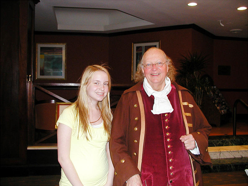 Katie and Ben Franklin