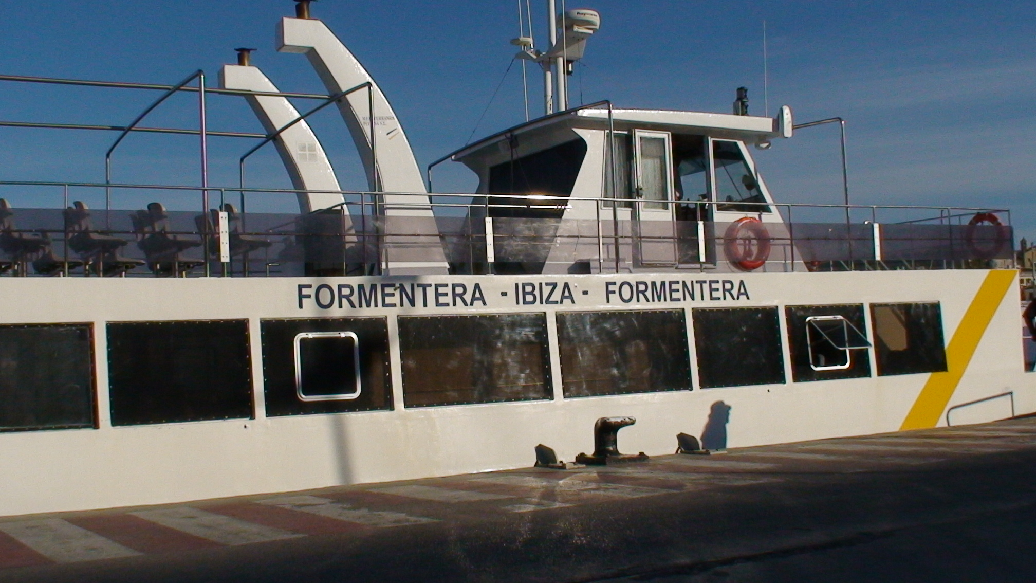 Boat to Formentera
