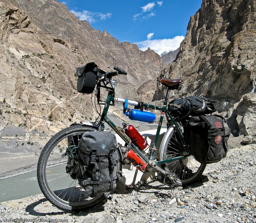 306    Stephen - Touring Pakistan - Roberts Roughstuff touring bike