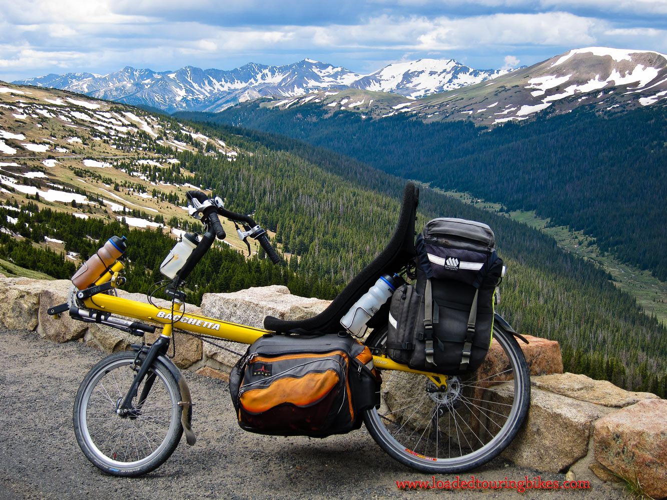385    Wayne touring Colorado - Bacchetta Giro 20 touring bike