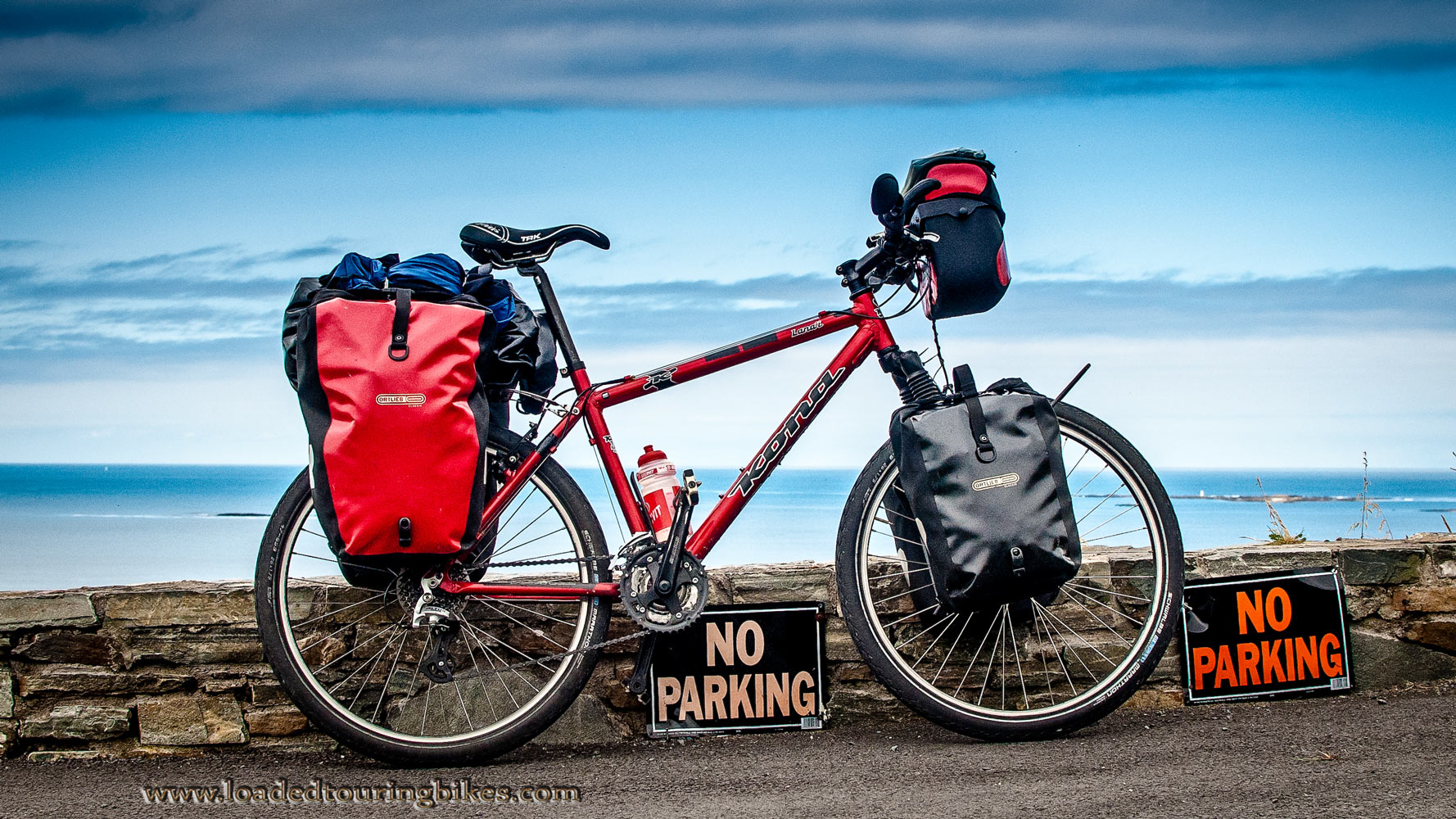 434    Fulvio touring Ireland - Kona Lanai touring bike