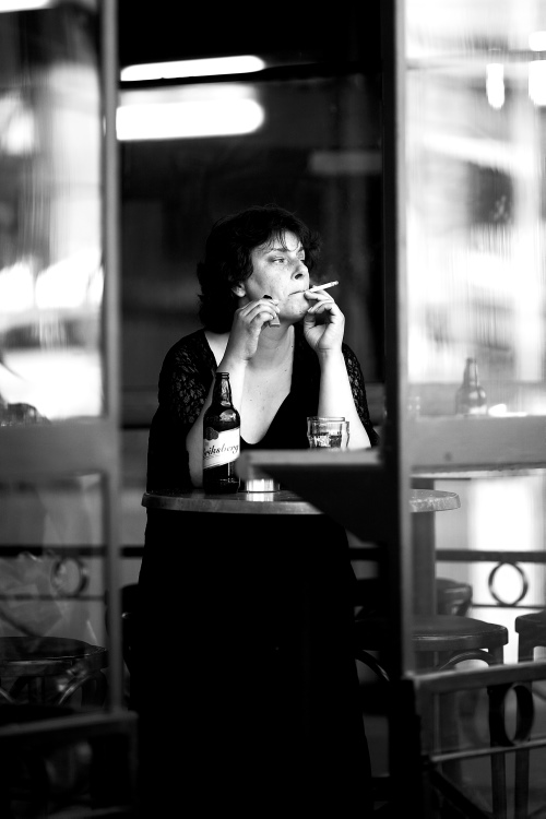 beer & cigarette