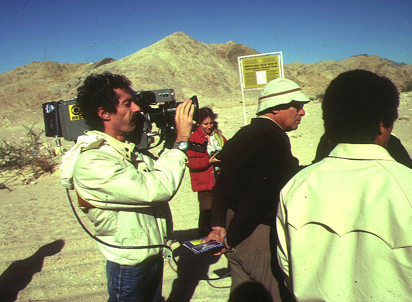 1981 Egyptian scientists visit Ras Mohamed with Dr. Eugenie Clark