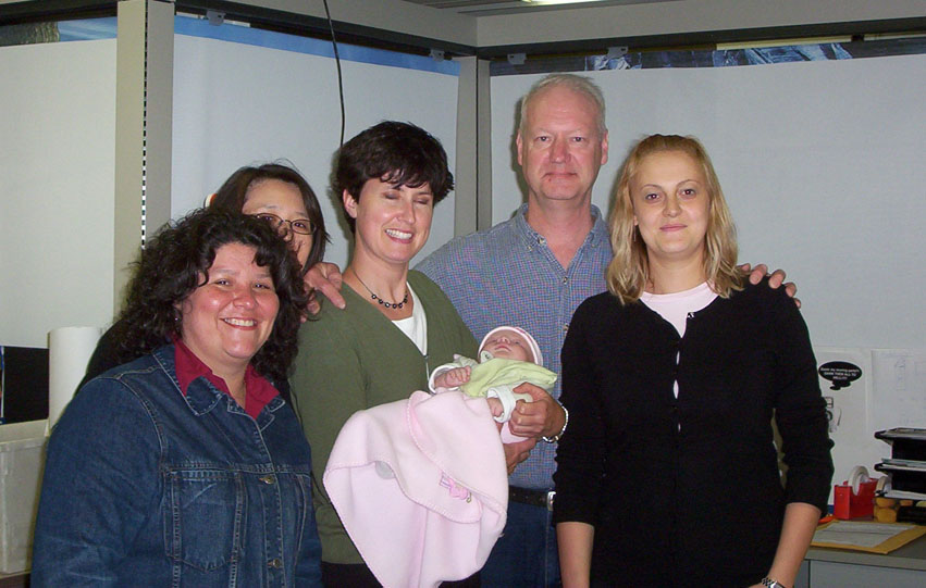 maria, cecelia, lisa, rainer, kinga, kingas baby lillian