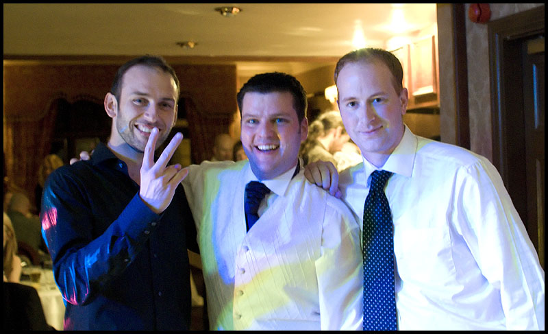 Monkey, Adam and I. Charming.