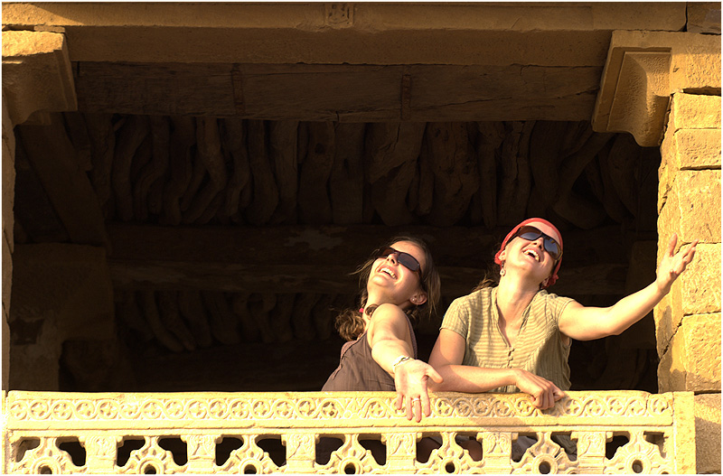 Romeo, Romeo, where for art thou Romeo? Sleeping presumably...  8o) Deserted Village, Nr Jaisalmer, Rajasthan, India