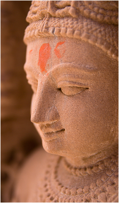 Temple detail Nr Chandelao, Rajesthan