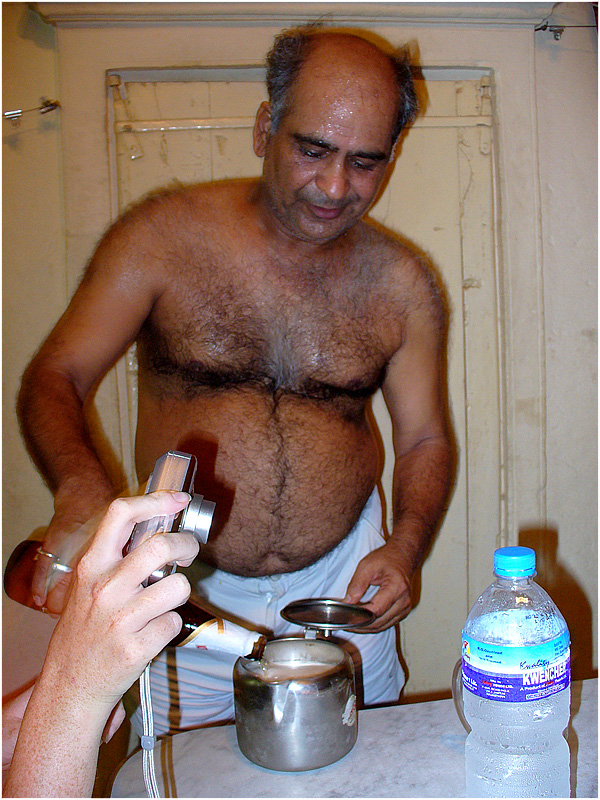 Beer in a bloody teapot Jaisalmer, Rajasthan, India