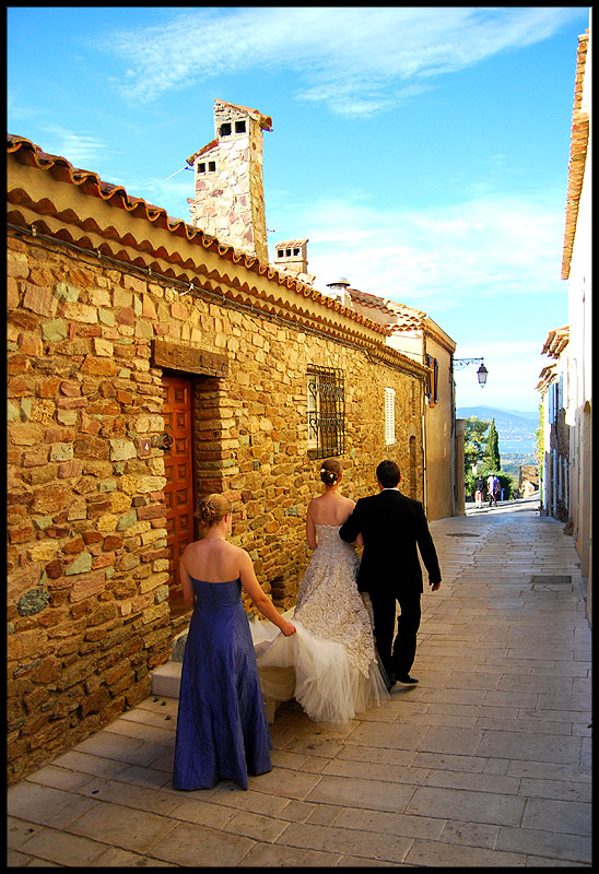 Leaving the village