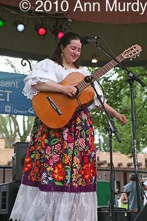 Amanda Quintana onstage