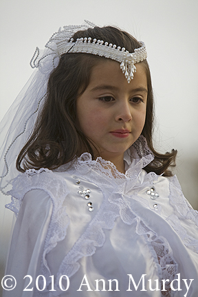 Malinche with Rainbow Matachines