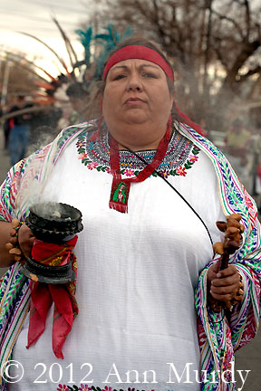 Burning Copal