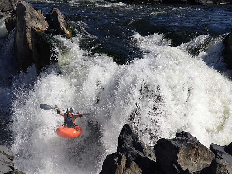 Flying Over the Falls