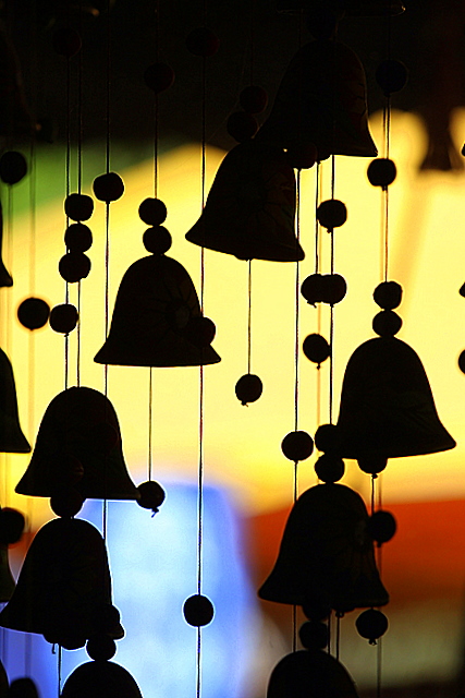 Backlit Beads and Bells