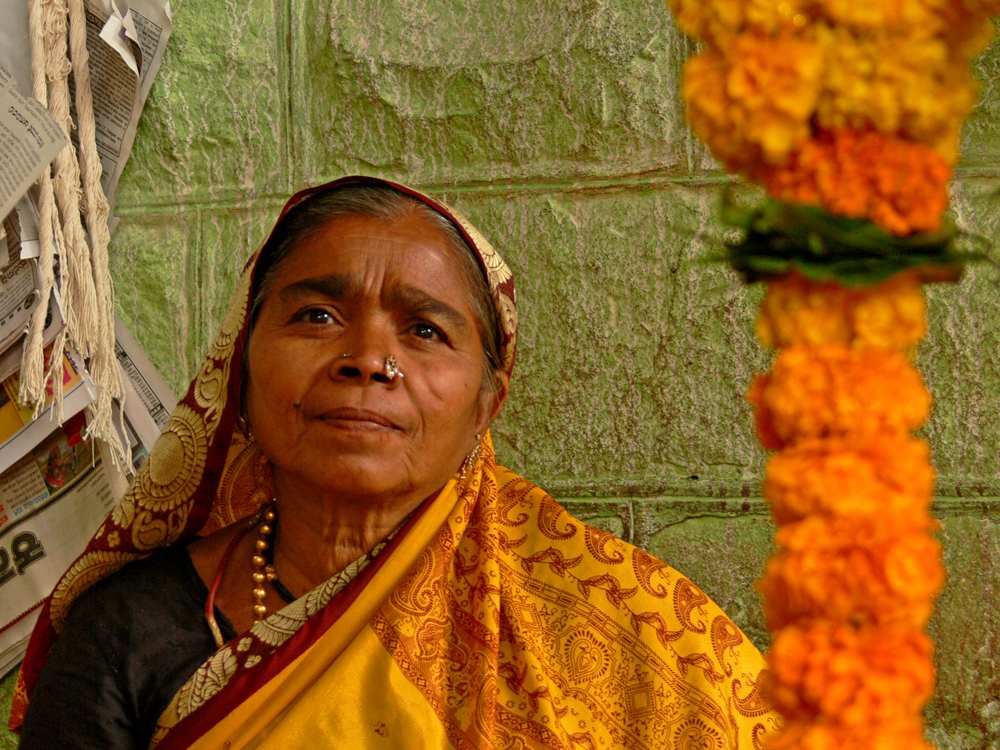 Flower lady