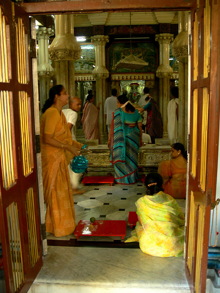 Jain devotees