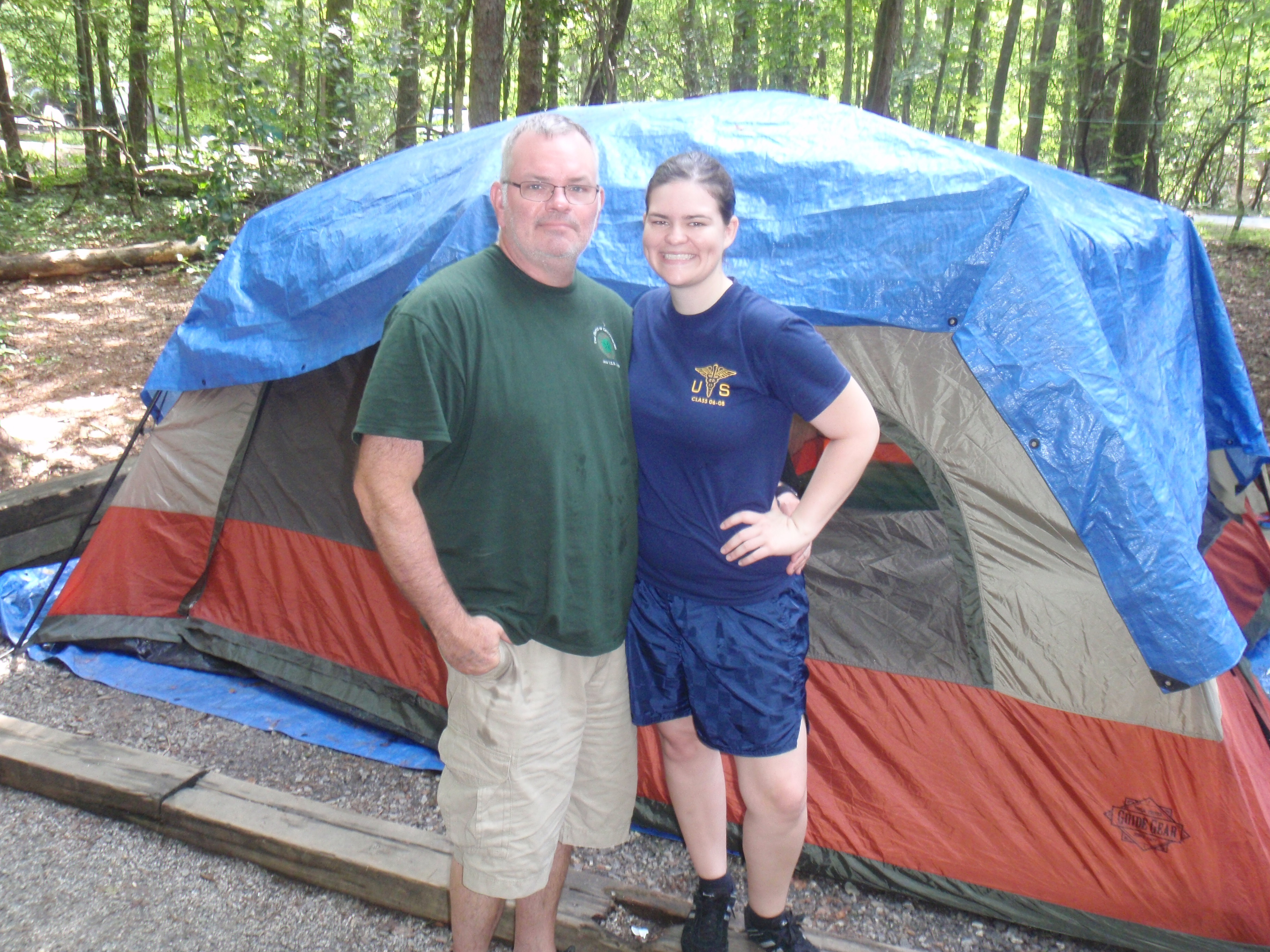 Our campsite