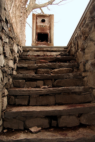 The old furnace ...