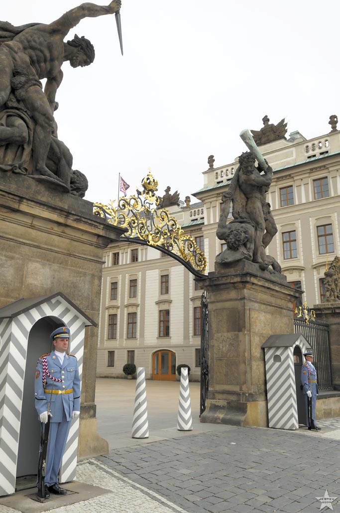 Prague Castle Entrance