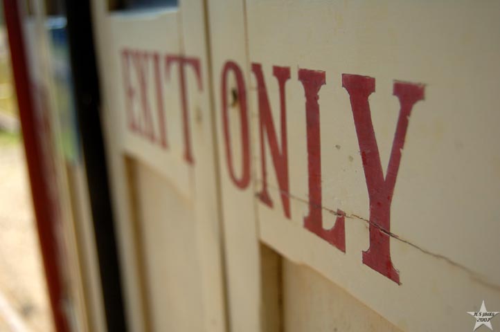 Exit Only