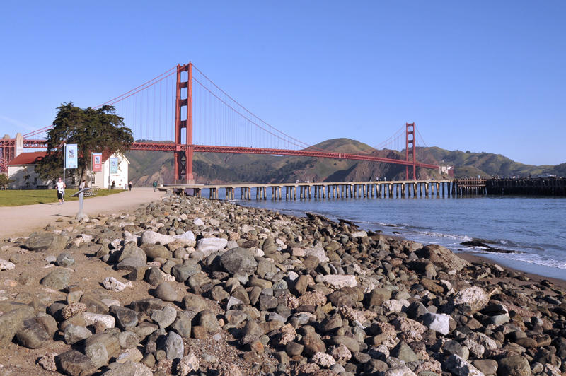 Golden Gate from Marina Drive