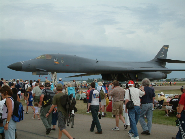 B1B Lancer at Oshkosh 06
