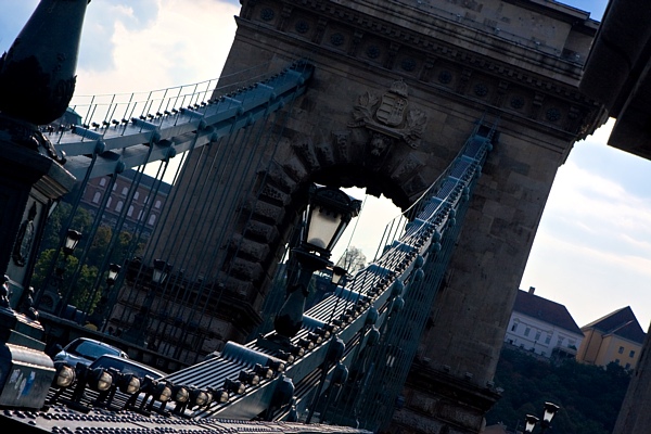 the chain bridge, Budapest, 2008