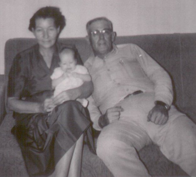 Vernon and Eunice Hedgpeth with son John