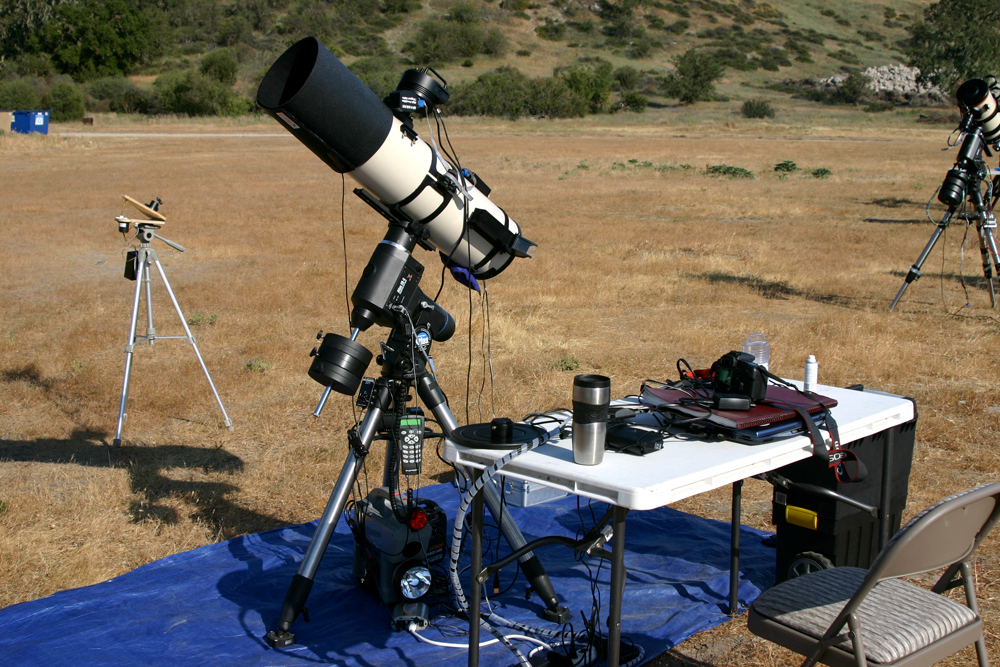 My scope and homemade barn door tracker