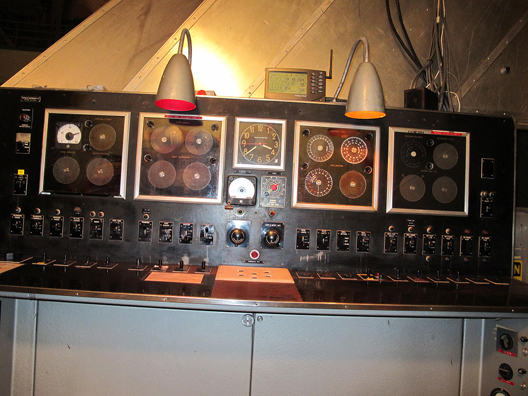 Control Panel for the Shane 3 meter 