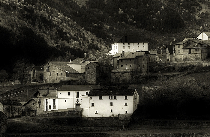 Village, Spanish Pyrenees