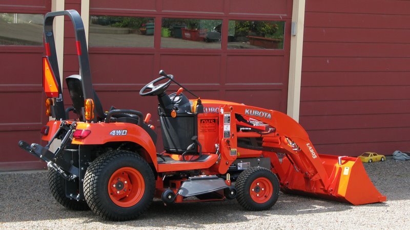Kubota-BX1860 with 1/2 hour on the clock